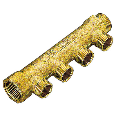 Коллектор 3/4В-Н х 3 * 1/2Н (1913G050403), TIEMME (Италия)