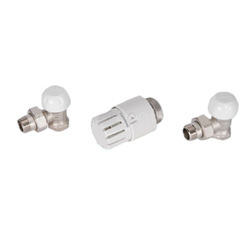 Комплект для радиатора угловой 1/2 (3308N0404KIT), TIEMME (Италия)