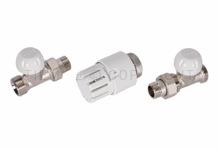 Комплект для радиатора прямой 1/2*1/2*16 (3302KIT03), TIEMME (Италия)