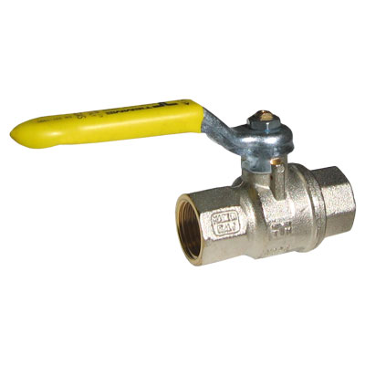 Кран шаровый газовый с ручкой В-В 1 1/2 (2380G0708), TIEMME (Италия)