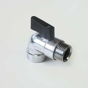 Кран шаровый угловой mini В-Н 1/2  (2910N2804CZ), TIEMME (Италия)