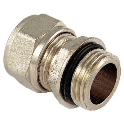 Сгон 16х1/2 с наружной резьбой с рез. (1600N001604OR), TIEMME (Италия)