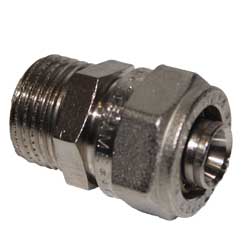 Сгон 20х3/4 с наружной резьбой (1600N002005), TIEMME (Италия)