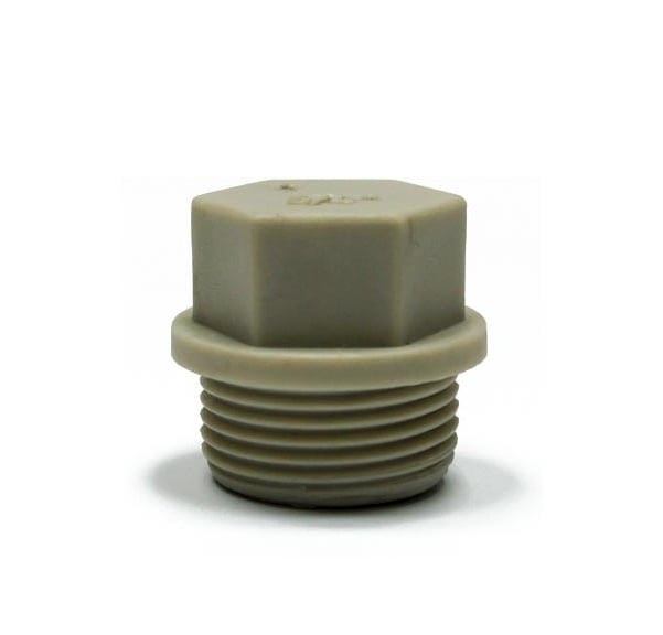 Пробка с резьбой PPR 1/2' L (RG)