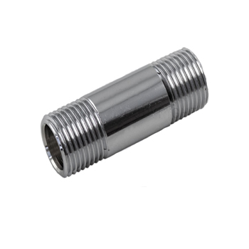Резьба двухстронняя хромированная (бочонок) 1/2' 50мм TIEMME (Италия)