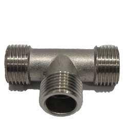 Тройник 3/4 Н х 3/4 Н х 3/4 Н никель